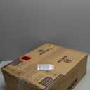 LEDIARY Ceiling Fans with Lights and Remote, 24'' Low Profile Ceiling Fan with Light, 3000-6000K Dimmable Fandelier LED Fan Light, 6 Wind Speeds, Black Modern Flush Mount Ceiling Fan for Bedroom