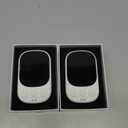 2 Pack 4 in 1 Plug in Carbon Monoxide Detectors & Natural Gas Combination Built-in Backup Battery & 2.1'' HD Screen [CO Gas Temp Humidity] Propane Methane Combustible Gas Alarm for Home/Travel(White)