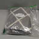 Finchitty Indoor Door Mat, Dirt Resistant and Absorbent, Low-Profile, Non-Slip, Washable Inside Floor Mats for Front Door, Back, and Entrance, 36" x 24", Grey