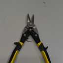 HURRICANE 10 Inch Aviation Tin Snips, Heavy Duty Metal Cutter Shears for Cutting Sheet Metal, Straight Cut, Chrome Vanadium Steel