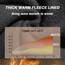 LUOYANXI Fleece Lined Leggings Women - Warm Soft Tummy Control Thermal Thick High Waisted Pants for Cold Winter (Black, M)