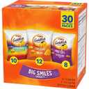 Goldfish Crackers Big Smiles Variety Pack with Cheddar, Colors, and Pretzels, Snack Packs, 30 Ct (EXP 08/17/25)