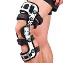 Orthomen OA Unloader Knee Brace - Dual Unloading Support for Mild to Severe Osteoarthritis, Bone-on-Bone Pain Relief with Adjustable Double Upright Stabilizers & Medial-Lateral Stability (M-LEFT)