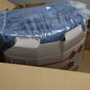 Homemate Electric Heated Blanket Queen - 84"x90" Heating Bed Blankets Throw with 10 Heating Levels 8 Hours Auto Off Fast Heating Over-Heated Protection Ultra Soft Warm Flannel ETL Certified (11-abyss)