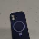 SKYLMW Compatible with iPhone 17 Case with Magnetic Invisible Stand Compatible with Mag-Safe Military Drop Tested Shockproof Silicone iPhone 17 Phone Cases for Women Men 6.3"Dark Blue