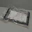 Under Desk Drawer, Slide Out Design,No Drill Metal Under Desk Cable Management, Under Table Storage Shelf Tray Basket Under Table Drawer Organizer for Office, Home, Workspace, Cabinet (Black)