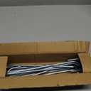 10 Pieces 12 Inch Long 1/4In Diameter Heavy Duty J Hooks,Heavy Duty Rebar Metal Fence Ground Garden Tent Stakes,Ground Spikes Anchors for Fencing,Outdoor Chicken Wire Trellis Stakes,Anti-Rust Silver