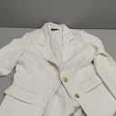 PRETTYGARDEN 2026 Blazers for Women Business Casual Long Sleeve Lapel Open Front Suit Jacket Work Blazer with Pockets, Small