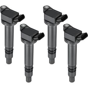 BDFHYK Ignition Coil Pack Set of 4 Compatible with Toyota RAV4 4Runner Tundra Camry Sequoia Lexus GX460 LS460 IS250 IS350 LS460 Scion tC Replacement for UF507 90919-02256 C1596