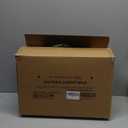 3FT Pre-lit Artificial Small Mini Christmas Tree with Warm White Multi-Color LED Lights, Remote Control and Timer, Perfect for Xmas Tabletop Decorations, Home, Kitchen, Dining Table (Green Red)