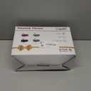 Homemate Heated Blanket Electric Throw - 50"x60" Heating Blanket Throw 1/2/4/6/8 Hours Auto-Off 10 Heat Levels Over-Heat Protection Soft Flannel Sherpa Heater ETL Certification (Light Grey (Striped))