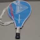 Kids Tennis Racket for Girls & Boys - 19 inch Youth Tennis Racket, Includes 420D Nylon Shoulder Strap Bag (Graffiti Blue)