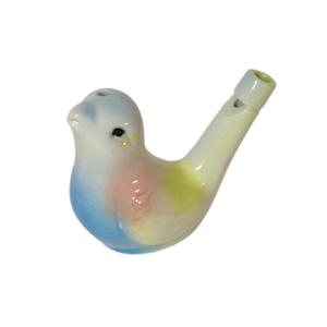  Bird Water Whistle for Kids Ceramic Bird Call Whistle Colorful Porcelain Toy for Kids Adults Birthday Easter Gift
