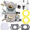 PP4218A Carburetor, PP4218AV Carburetor Repalcement for Poulan Pro PP4218AVX PR4218 PP4018 PP3314 PP3816 P3416 Chainsaw Car-buretor, Replaces Craftsman 358.350990 Chainsaw C1M-W26C 358351901 545040701