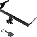 Class 3 Trailer Hitch, Tow Hitch 2-Inch Receiver, Compatible with 2013-2025 Mazda CX-5, Multi-Fit Hitch to Receive Ball Mount, Cargo Carrier, Bike Rack, Tow Hook Black Matte Powder. 76138