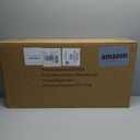 Pneumatic Adjustable Bedside Table, Compact Rolling Laptop Table with 360 Hidden Casters and Built-in Cup Holder, Medical Mobile Bed Desk for Home & Hospital Use