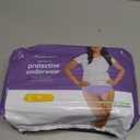 Amazon Basics Maximum Absorbency Postpartum Incontinence Underwear for Women, Protective, Disposable, Fresh Protection, Bladder Leak Protection, Small, Lavender, 24 Count