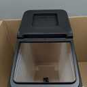 Mighty Tuff Airtight Dog Food Storage Container, Up to 36 lbs, with Portion Scoop  BPA Free Airtight Pet Food Bin on Wheels