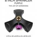 8 Inch Sprinkler (Black / Purple)