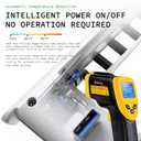 for PS5 Cooling Fan with Led Light, Quiet for PS5 Fan Cooling Fan for PS5 Cooler Cooling Fan for Playstation 5 fan with 3 Small Fans 3.0 USB Port 2 Fan Speed Setting fan (White)