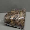 LA CARRIE Women Faux Fur Leg Warmers Long Furry Leg Foot Cuffs Girls Winter Boot Socks (One Size, Raccoon)