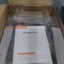 Tiawudi 12 Pack Plastic Storage Bins, Multi-Use Organizer Bins, Pantry Organizer, Clear Storage Containers for Home, Kitchen, Office, Cabinet, Shelf and Fridge Organization