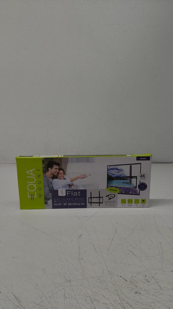 Peerless EQ Flat  22x50 inch( 56-127cm )TV Wall Mount  77LB Black