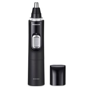 Panasonic Ear and Nose Hair Trimmer for Men with Vacuum Cleaning System, Powerful Motor and Dual-Edge Blades for Smoother Cutting, Wet/Dry  ER-GN70-K (Black)