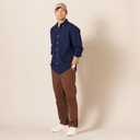 Amazon Essentials Mens Classic-Fit Wrinkle-Resistant Flat-Front Chino Pant (Available in Big & Tall) (36W x 34L, Brown)