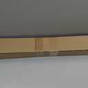 LazBlinds Cordless Bamboo Blinds, 32"x72", Carbonized