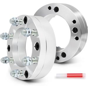 SCITOO 2Pcs Wheel Adapters 2" 5x5.5 to 6x5.5 Bore 108mm Studs 14x1.5 5 Lug Wheel Adapters Spacers Fit for Ram 1500 for Ram 1500 Classic