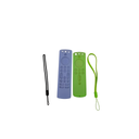OneBom (2Pcs) Silicone Remote Cover Glow in The Dark for Firetv 4K Max (2nd)/Insignia/Pioneer/Omni (QLED) Series with Lanyard, Lightweight Anti-Slip Shockproof(Glow Green&Glow Blue)