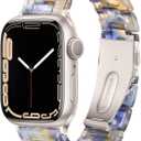 Light House Apple Watch Bands-Fashion Lightweight Resin iWatch Bands for Women Men 38mm/40mm/41mm/42mm(Series 11 10), 49mm/46mm/45mm/44mm/42mm(S 3 2 1), Compatible with Apple Watch Series 11 SE 10 9 8 7 6 5 4 3 Ultra