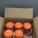 Biodegradable Clay Pigeons (108-Pack) Trap and Skeet Clay Targets,108mm High-Visibility Orange Targets for Skeet & Trap Shooting, Eco-Friendly Shattering Disc