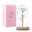 QUNPON Mothers Day Rose Gifts for Mom,Birthday Gifts for Women,Mother Day Flower Gifts for Mom from Daughter,Rainbow Mothers Day Rose Flower Gifts for Sister,Mother,Her,Grandma