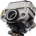 753-08323 Carburetor with AC04122 Fuel Line Kit compatible with Troy-Bilt TB6044XP 41ADL6PC766 TB6044XP 41BDZ6PC866 TB6044XP 41CDZ6PC766 TB685EC 41ADZ68C766 TB685-EC Trimmer Carb