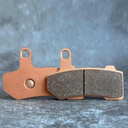 Sintered Brake Pads Compatible with Harley Davidson Touring Family (2008 later+) and V-Rod (2006 later+) for Front & Rear 1 Set