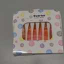 Svartur Ergonomic Crochet Hooks Set, 6 Sizes (3mm8mm), Resin Comfort Grip Handles with Aluminum Hook Tips, Smooth Lightweight Crochet Needles for Beginners & Advanced Crafters