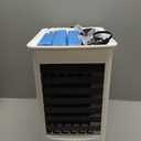 Evaporative Air Cooler, 2.5 Gal Portable Air Conditioners for Room, 60W Portable AC Unit w/Remote & Timer, Quiet Swamp Cooler, Windowless Air Conditioner Cooling Fan for Office Dorm Garage