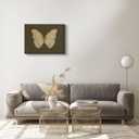 QMWIDKL Vintage Green White Butterfly Wall Art - Cottagecore Retro Nature Picture Prints Ready to Hang (12x16 inch)