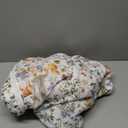 CARUILI Winter Car Seat Cover Baby Girl Boy, Warm & Windproof Infant Carseat Cover Canopy Protect Baby from Cold Weather, Plush Fleece, Woodland Animals