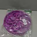 Outward Hound Fun Feeder Slo Bowl  Large 4Cup Capacity, Slow Feeding, Medium to Large Dogs, NonSlip, Purple, Flower Pattern