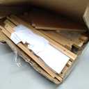 Wisuce Corner Shelf, 100% Real Bamboo Shower Corner Shelves Free Standing Shelf Storage Organizer for Bathroom Living Room Kitchen (Natural, 5 Tier)