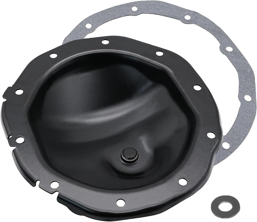 Rear Differential Cover with Gasket and Magnet Compatible for Chevy Silverado Tahoe Suburban Express Blazer S10 GMC Savana Sierra Yukon Sonoma Jimmy Cadillac Escalade, Repalces# 697-706, 15290822