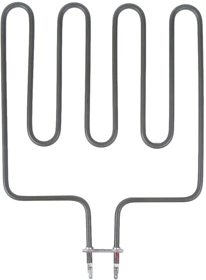 Heating Component, Electric Heating for Sauna Stove Stainless Steel Straight Heat Sauna Heating Component(2000W)