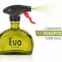 Evo Glass Oil Sprayer, Non-Aerosol For Olive Oil, Cooking Oils And Vinegars, Green, 6-Ounce Capacity, For Grilling, Roasting, Air Frying, Baking And Salad Prep