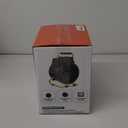 Buyplus Outdoor Heaters for Patio, 1500W Portable Garage Heater with Overheat Protection & 3S Fast Heating, Non-Slip Cushion, Electric Space Heater for Patio, Garage, Bedroom, Office, Black