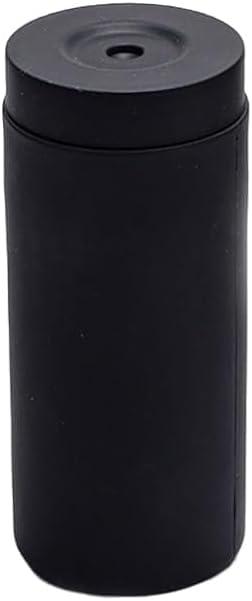 Black Silicone Dish Soap Dispenser Squeeze Bottle - Premium Soap Dispenser for Kitchen & Bathroom