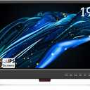 19 Inch Flat Screen TV Built in Digital ATSC Tuners, 1080p LED TV with HDMI VGA AV USB Port for Kitchen, Bedroom, RV, Caravan, Camping, Outdoor
