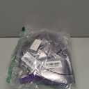 C-ZOFEK US Size Purple Dress Cosplay Costume Halloween Outfit with Stockings for Christmas XXL